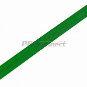 Термоусадочная трубка REXANT 12,0/6,0 мм, зеленая, упаковка 50 шт. по 1 м