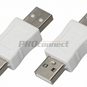 Переходник штекер USB-A (Male)-штекер USB-A (Male) REXANT