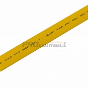 Термоусадочная трубка REXANT 15,0/7,5 мм, желтая, упаковка 50 шт. по 1 м