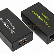 HDMI удлинитель по витой паре RJ-45(8P-8C) кат. 5е/6, передатчик+приемник  REXANT