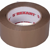 Скотч упаковочный REXANT 48 мм х 50 мкм, коричневый, рулон 150 м