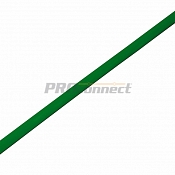 Термоусадочная трубка REXANT 3,5/1,75 мм, зеленая, упаковка 50 шт. по 1 м