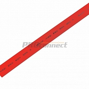 Термоусадочная трубка REXANT 12,0/6,0 мм, красная, упаковка 50 шт. по 1 м