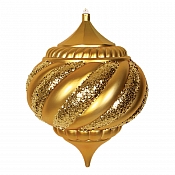 Елочная фигура "Лампа", 30 см, цвет золотой