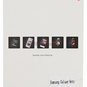 Пленка защитная глянцевая на Samsung Galaxy Note (диагональ экрана 5.3'' дюйма)