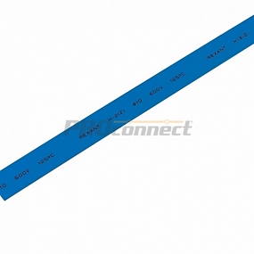 Термоусадочная трубка REXANT 10,0/5,0 мм, синяя, упаковка 50 шт. по 1 м