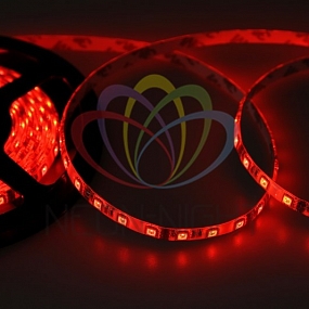 LED лента силикон, 10 мм, IP65, SMD 5050, 60 LED/m, 12 V, цвет свечения RGB