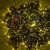 Гирлянда "LED ClipLight" 24V, 5 нитей по 20 метров, цвет диодов Желтый, Flashing (Белый)