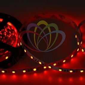 LED лента открытая, 10 мм, IP23, SMD 5050, 60 LED/m, 12 V, цвет свечения RGB