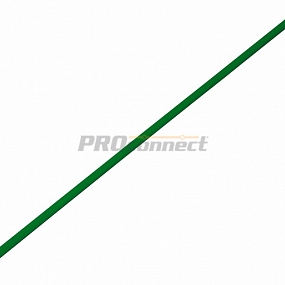 Термоусадочная трубка REXANT 1,0/0,5 мм, зеленая, упаковка 50 шт. по 1 м