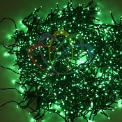 Гирлянда "LED ClipLight" 24V, 5 нитей по 20 метров, цвет диодов Зеленый, Flashing (Белый)