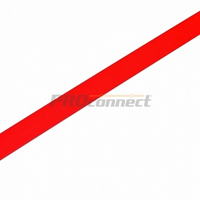 Термоусадочная трубка REXANT 9,0/4,5 мм, красная, упаковка 50 шт. по 1 м