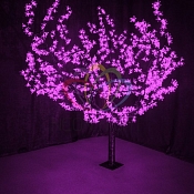 Светодиодное дерево "Сакура", высота 1,5м, диаметр кроны 1,8м, фиолетовые светодиоды, IP 65, понижающий трансформатор в комплекте, NEON-NIGHT