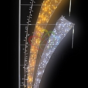 Фигура световая "Салют", 480 светодиодов, размер 225*75см  NEON-NIGHT