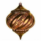 Елочная фигура "Лампа", 20 см, цвет золотой